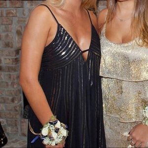 Free People sparkle flow dress